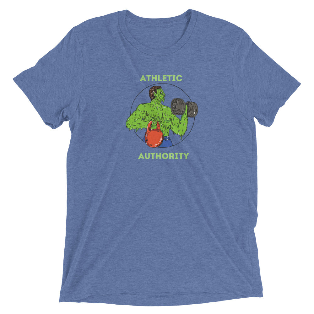 Athletic Authority "Green Giant" Unisex Tri-Blend Short sleeve t-shirt