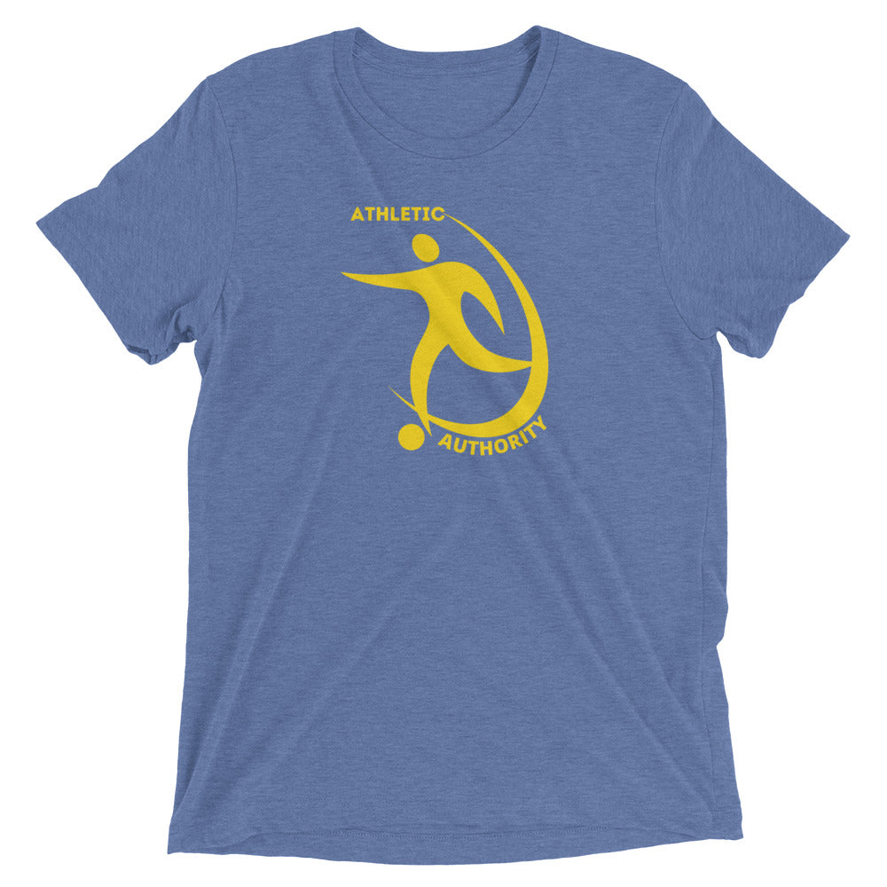 Athletic Authority" Soccer Swish" Unisex Tri-Blend Short sleeve t-shirt