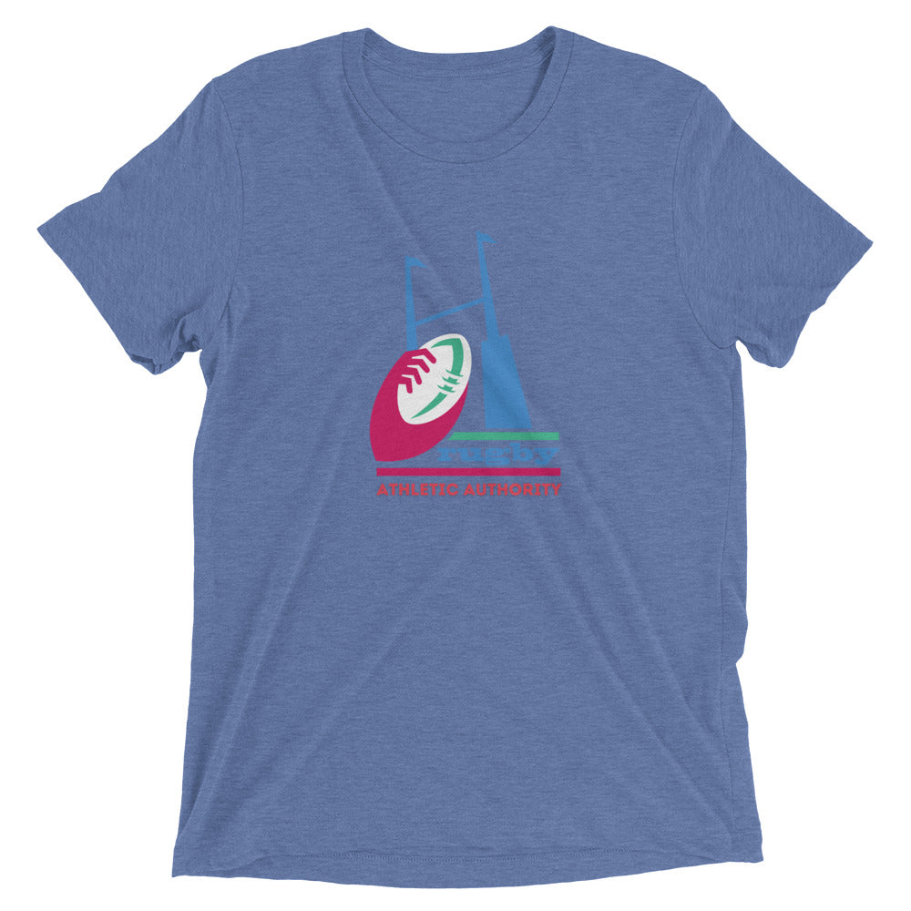 Athletic Authority "Rugby Posts" Unisex Tri-Blend Short sleeve t-shirt