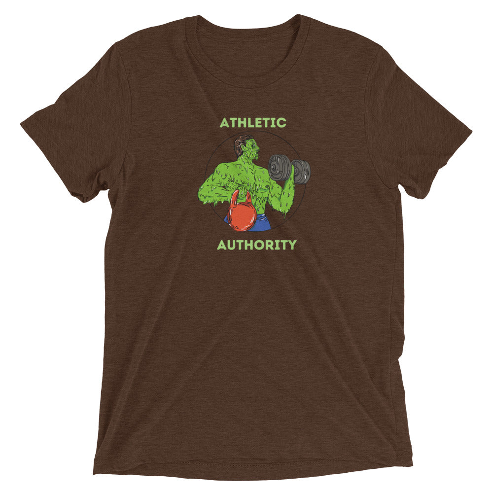 Athletic Authority "Green Giant" Unisex Tri-Blend Short sleeve t-shirt