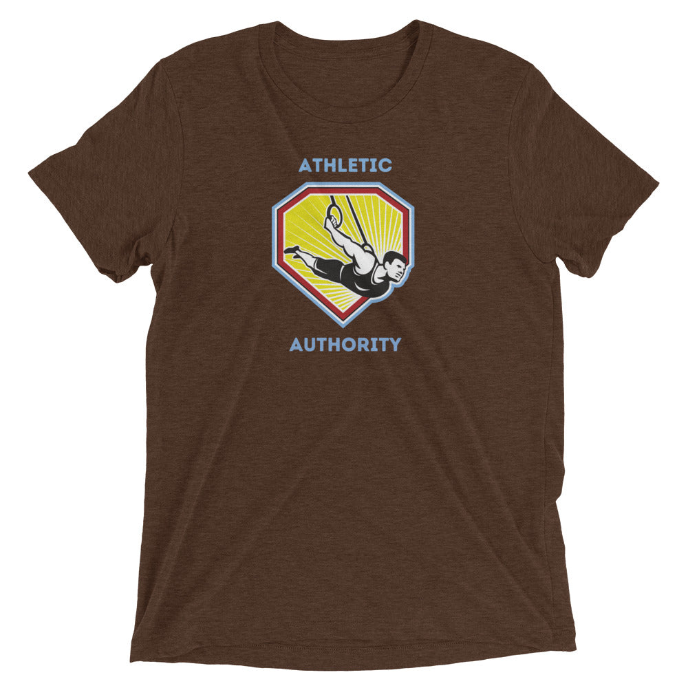 Athletic Authority  "Rings" Unisex Tri-Blend Short sleeve t-shirt