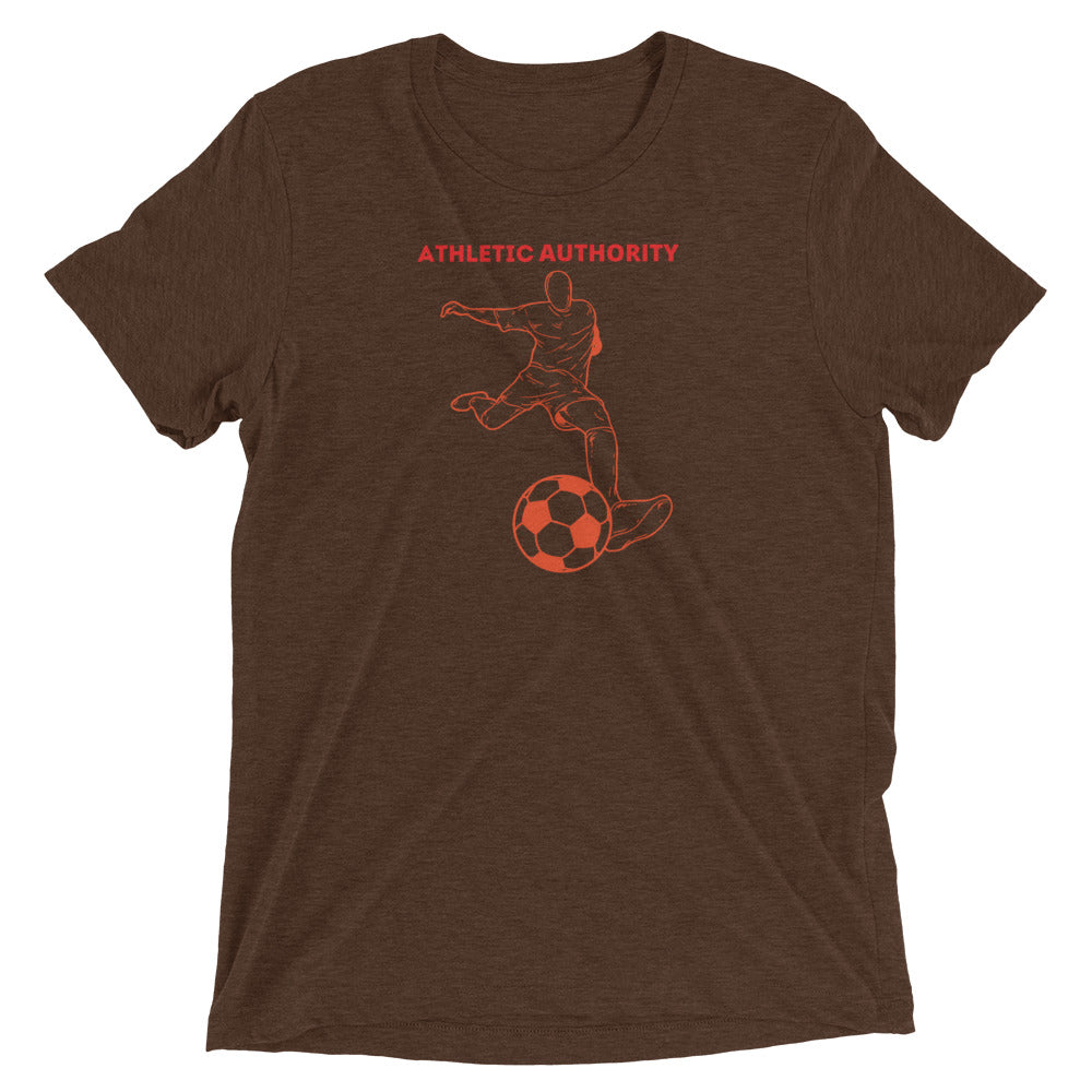 Athletic Authority "  Soccer Blast" Unisex Tri-Blend Short sleeve t-shirt