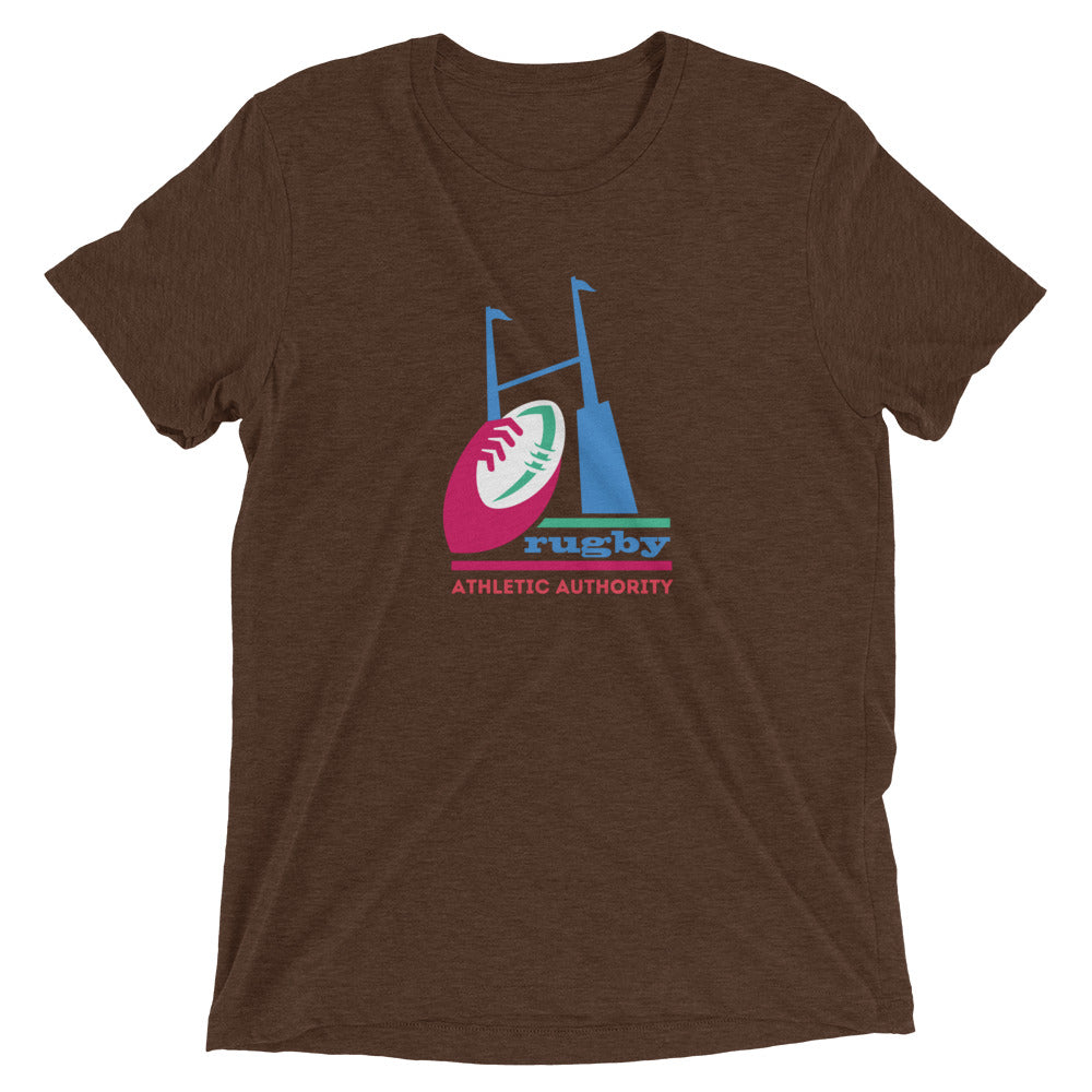 Athletic Authority "Rugby Posts" Unisex Tri-Blend Short sleeve t-shirt