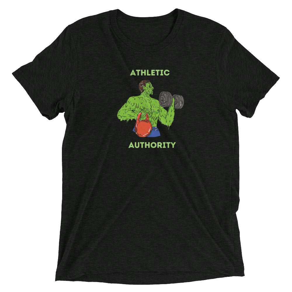 Athletic Authority "Green Giant" Unisex Tri-Blend Short sleeve t-shirt