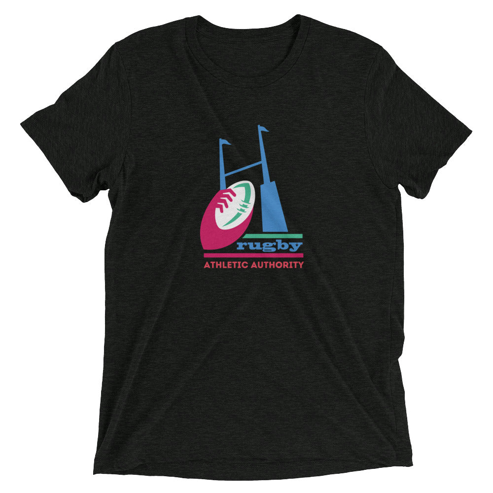 Athletic Authority "Rugby Posts" Unisex Tri-Blend Short sleeve t-shirt