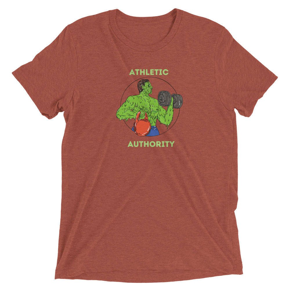 Athletic Authority "Green Giant" Unisex Tri-Blend Short sleeve t-shirt