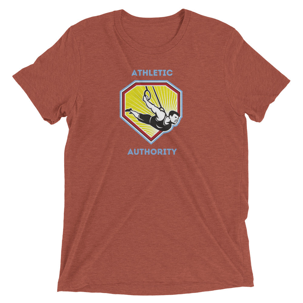 Athletic Authority  "Rings" Unisex Tri-Blend Short sleeve t-shirt