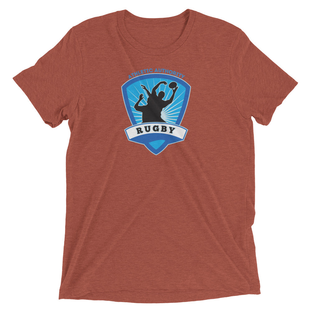 Athletic Authority "Rugby Lineout" Unisex Tri-Blend Short sleeve t-shirt