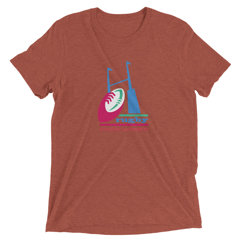 Athletic Authority "Rugby Posts" Unisex Tri-Blend Short sleeve t-shirt