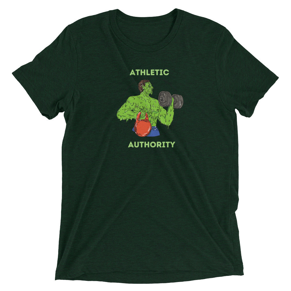 Athletic Authority "Green Giant" Unisex Tri-Blend Short sleeve t-shirt