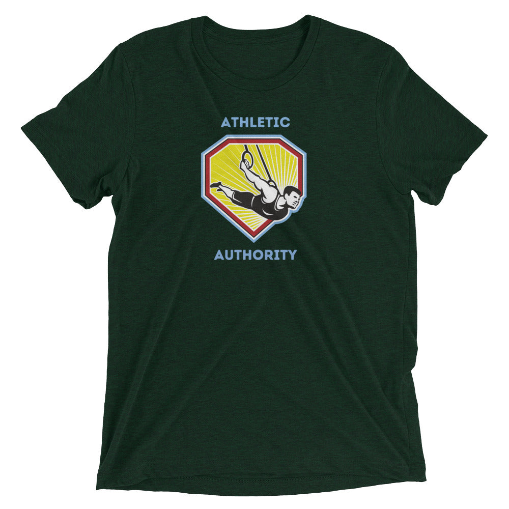 Athletic Authority  "Rings" Unisex Tri-Blend Short sleeve t-shirt