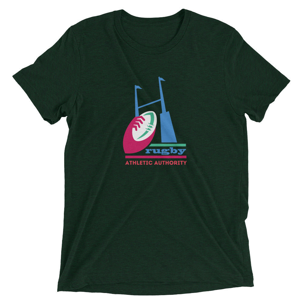 Athletic Authority "Rugby Posts" Unisex Tri-Blend Short sleeve t-shirt