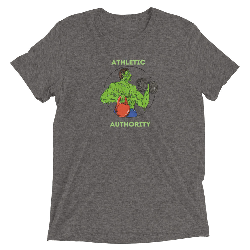 Athletic Authority "Green Giant" Unisex Tri-Blend Short sleeve t-shirt
