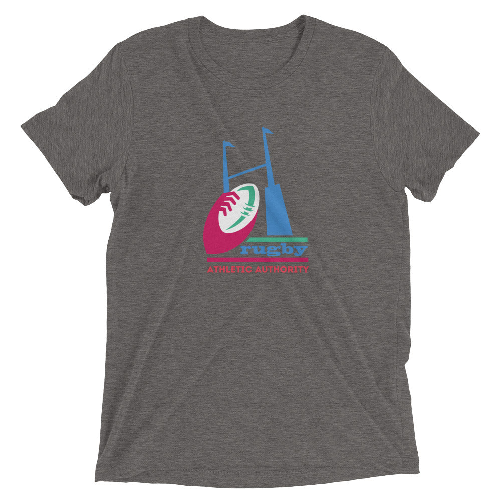 Athletic Authority "Rugby Posts" Unisex Tri-Blend Short sleeve t-shirt