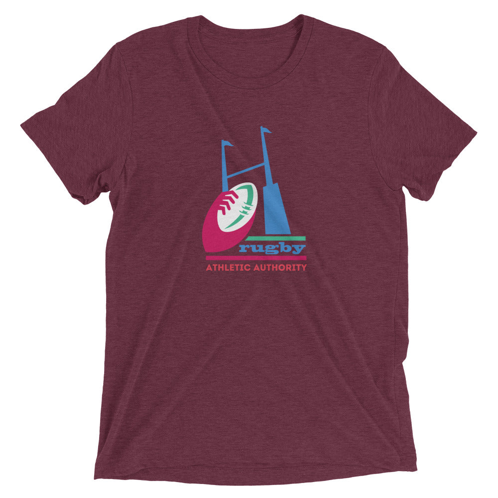 Athletic Authority "Rugby Posts" Unisex Tri-Blend Short sleeve t-shirt