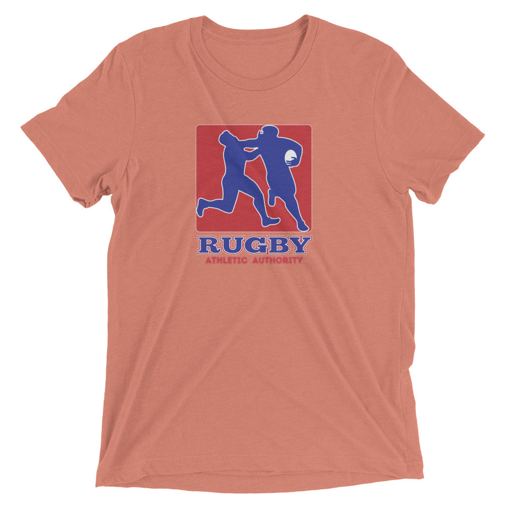 Athletic Authority  "Rugby Contact" Unisex Tri-Blend Short sleeve t-shirt