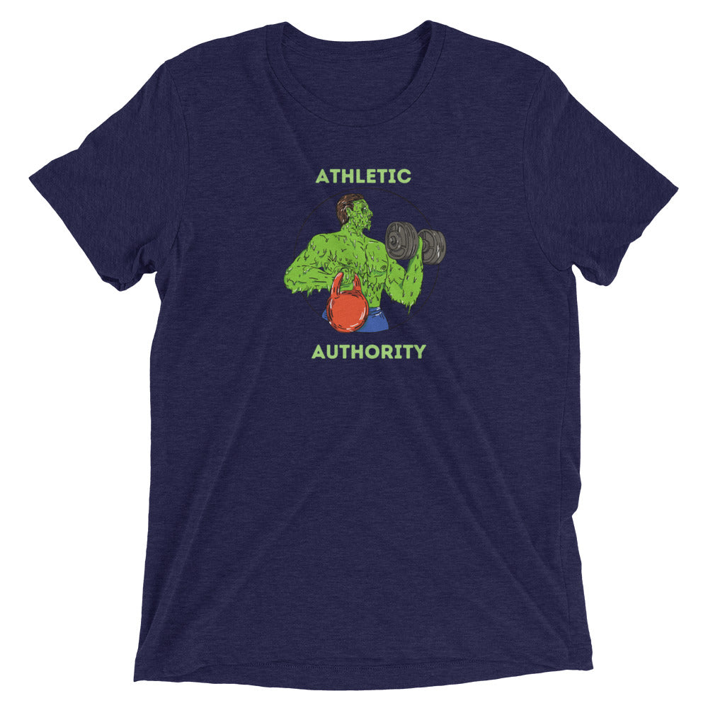 Athletic Authority "Green Giant" Unisex Tri-Blend Short sleeve t-shirt
