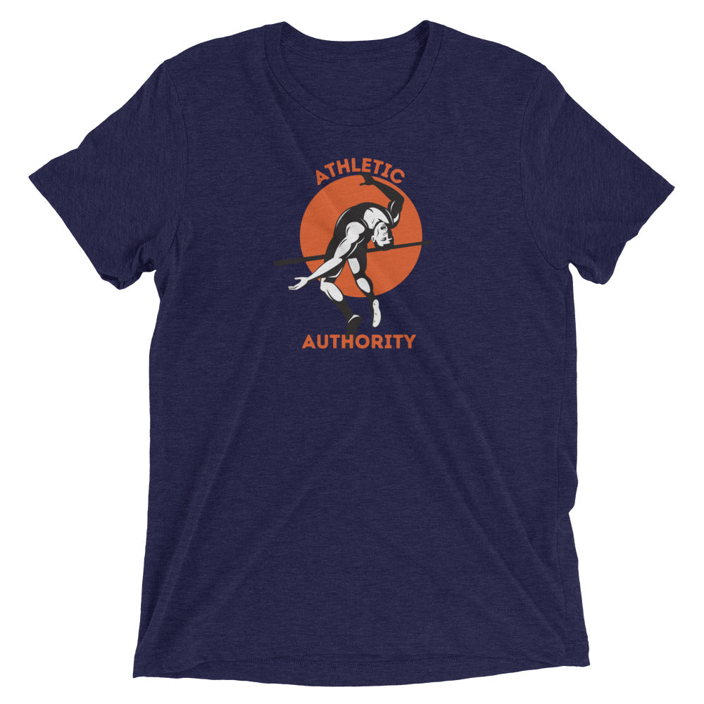 Athletic Authority  "High Jump" Unisex Tri-Blend Short sleeve t-shirt