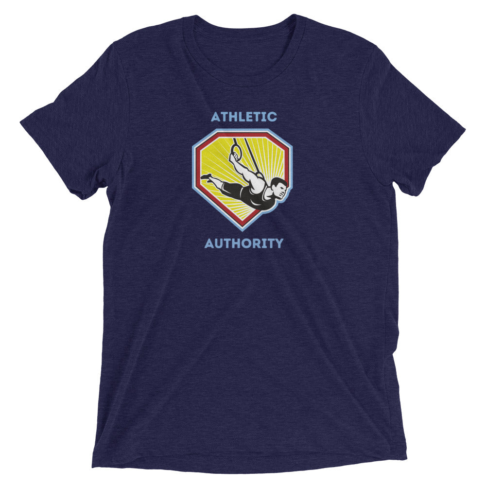 Athletic Authority  "Rings" Unisex Tri-Blend Short sleeve t-shirt