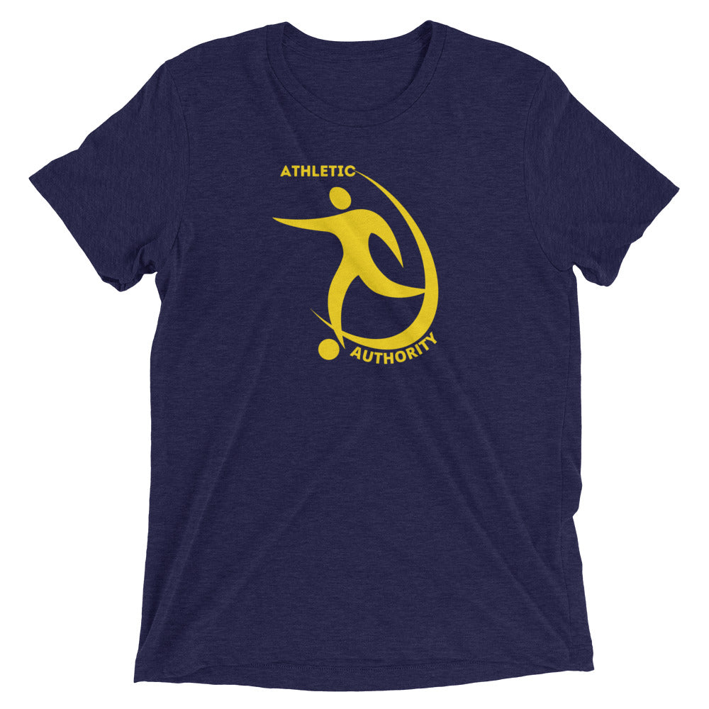 Athletic Authority" Soccer Swish" Unisex Tri-Blend Short sleeve t-shirt