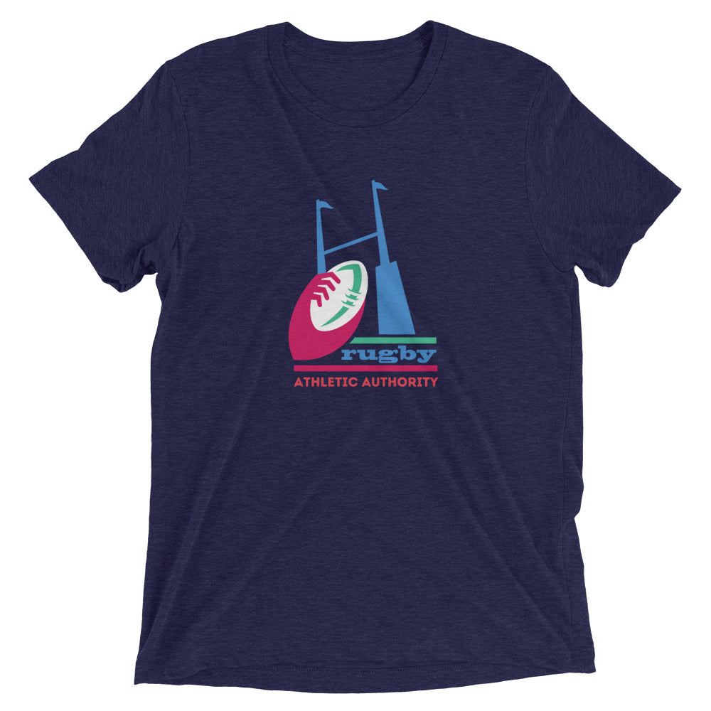 Athletic Authority "Rugby Posts" Unisex Tri-Blend Short sleeve t-shirt
