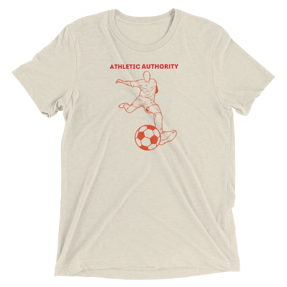 Athletic Authority "  Soccer Blast" Unisex Tri-Blend Short sleeve t-shirt