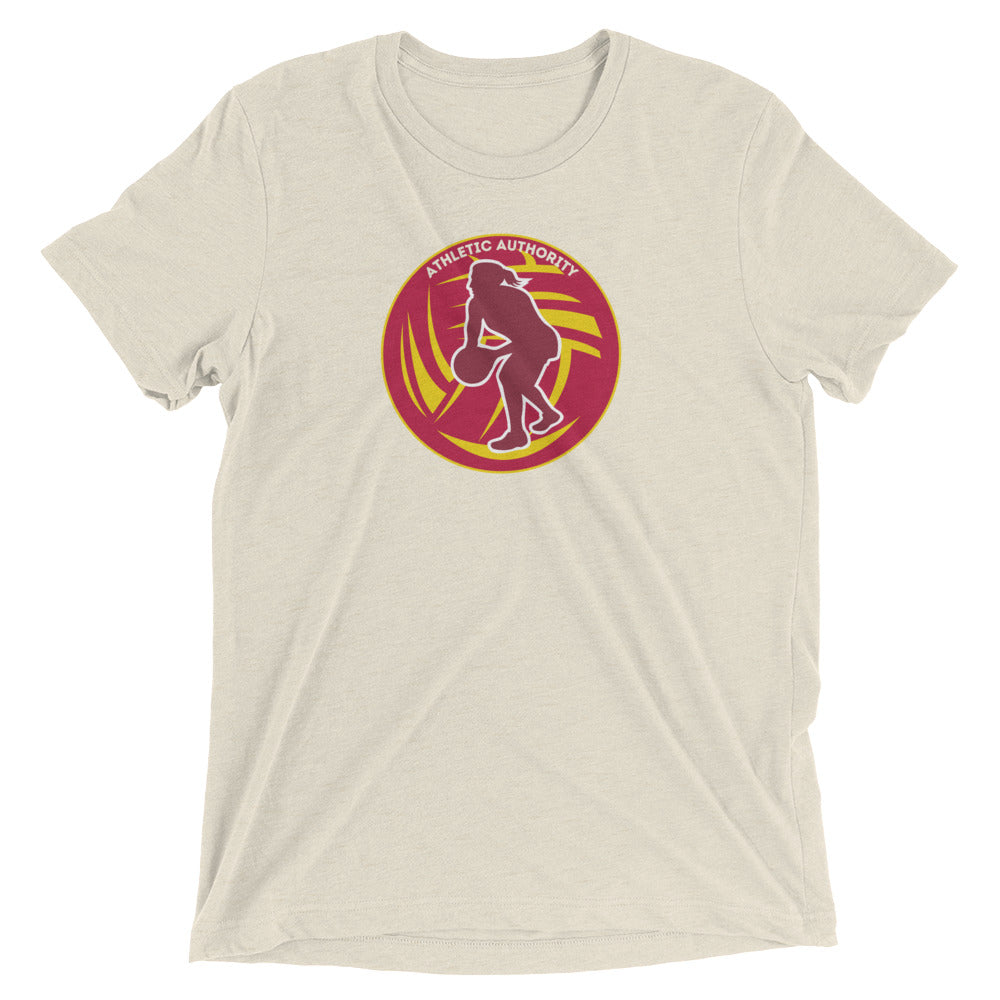 Athletic Authority "Netball Pass" Unisex Tri-Blend Short sleeve t-shirt