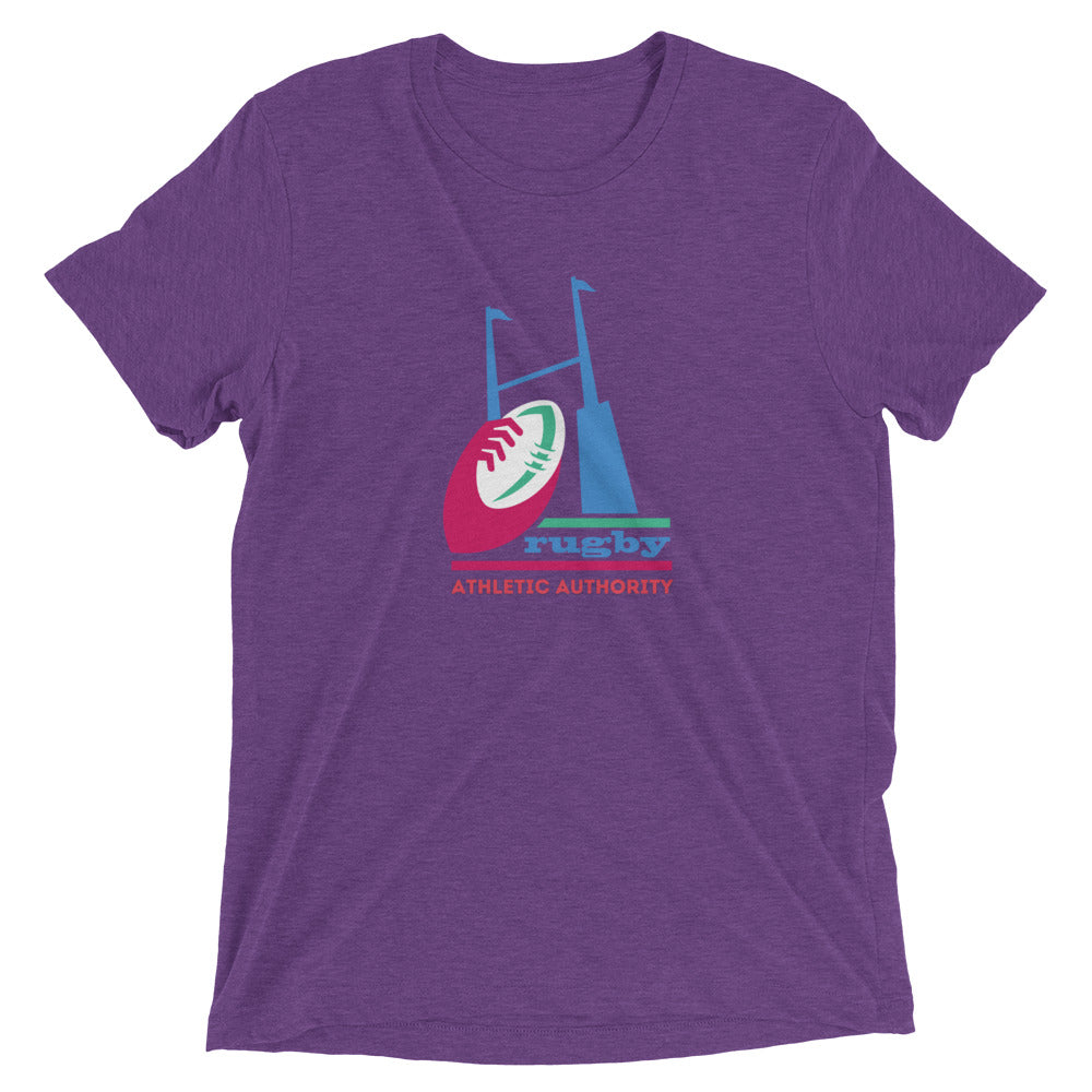 Athletic Authority "Rugby Posts" Unisex Tri-Blend Short sleeve t-shirt