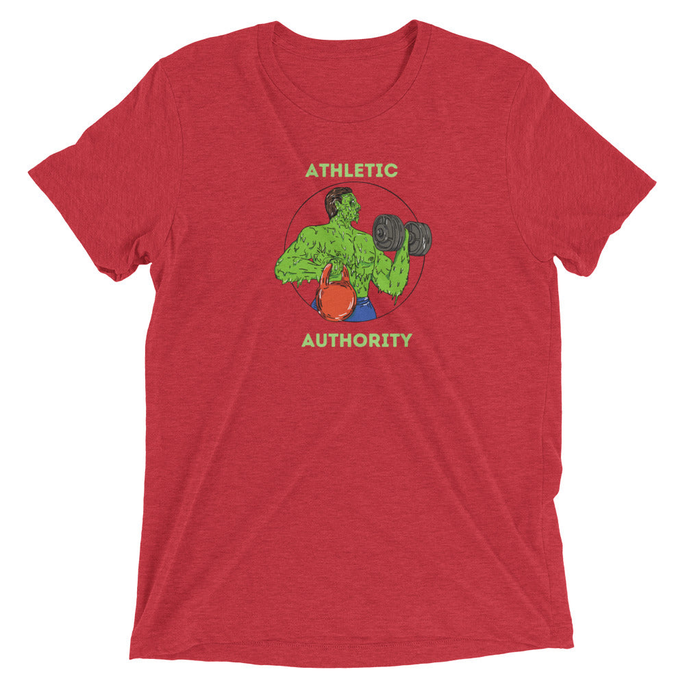 Athletic Authority "Green Giant" Unisex Tri-Blend Short sleeve t-shirt