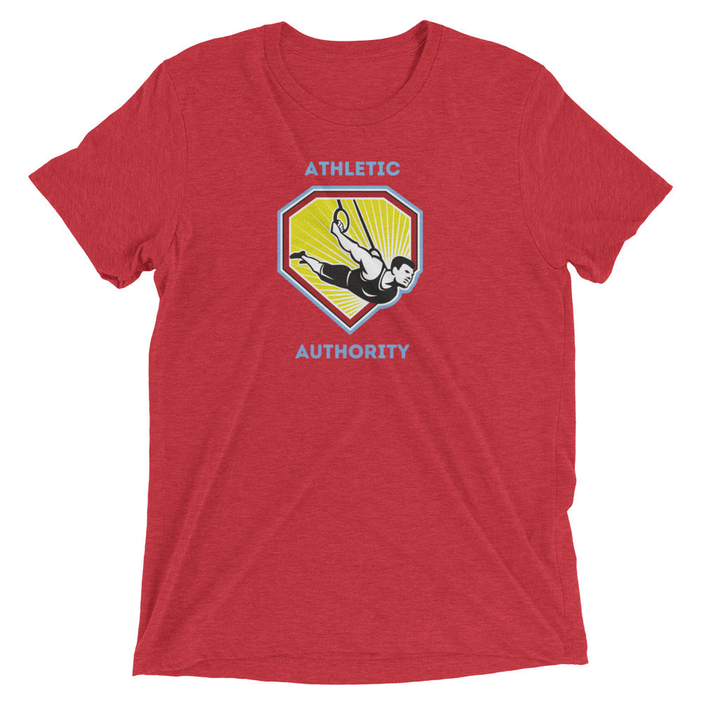 Athletic Authority  "Rings" Unisex Tri-Blend Short sleeve t-shirt