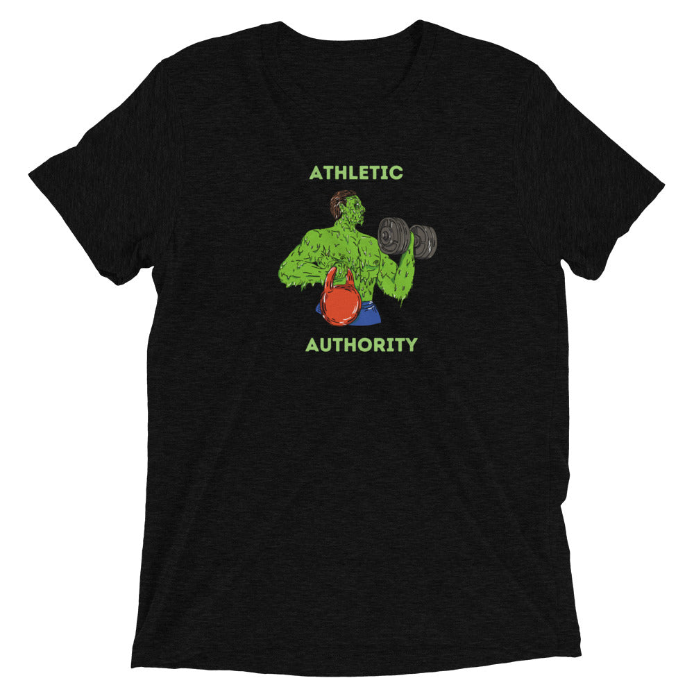 Athletic Authority "Green Giant" Unisex Tri-Blend Short sleeve t-shirt