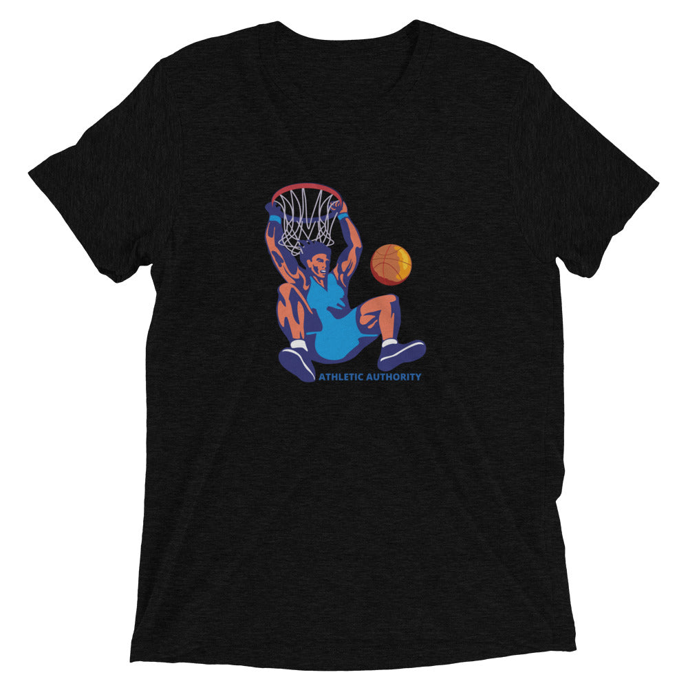 Athletic Authority "Basketball Dunk" Unisex Tri-Blend Short sleeve t-shirt