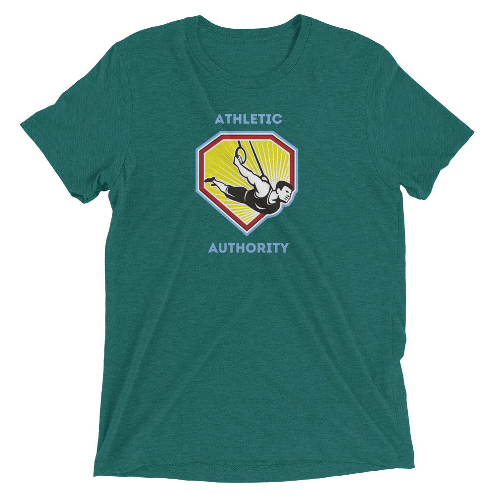 Athletic Authority  "Rings" Unisex Tri-Blend Short sleeve t-shirt