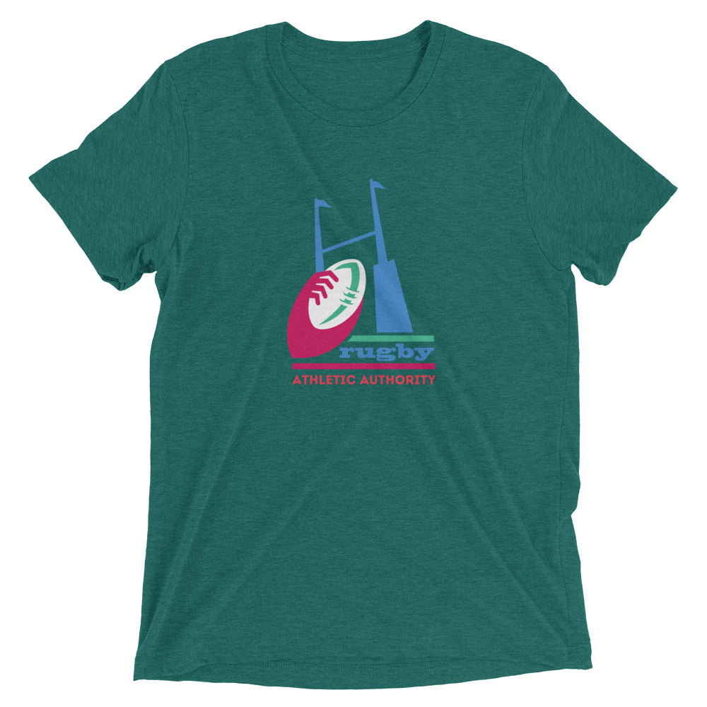 Athletic Authority "Rugby Posts" Unisex Tri-Blend Short sleeve t-shirt