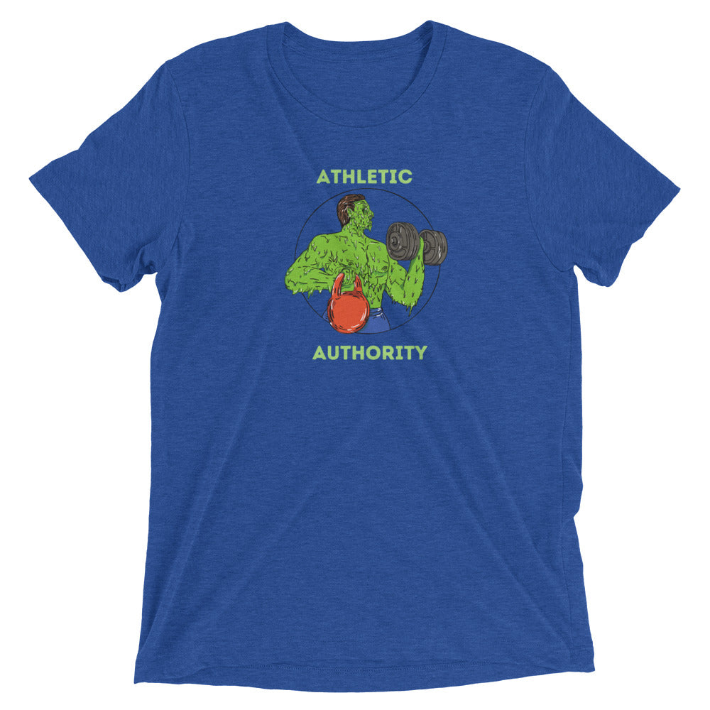 Athletic Authority "Green Giant" Unisex Tri-Blend Short sleeve t-shirt