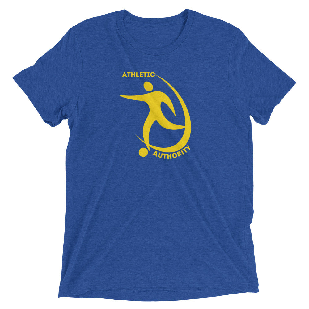 Athletic Authority" Soccer Swish" Unisex Tri-Blend Short sleeve t-shirt