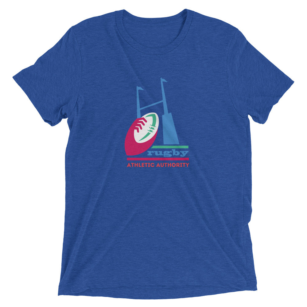 Athletic Authority "Rugby Posts" Unisex Tri-Blend Short sleeve t-shirt