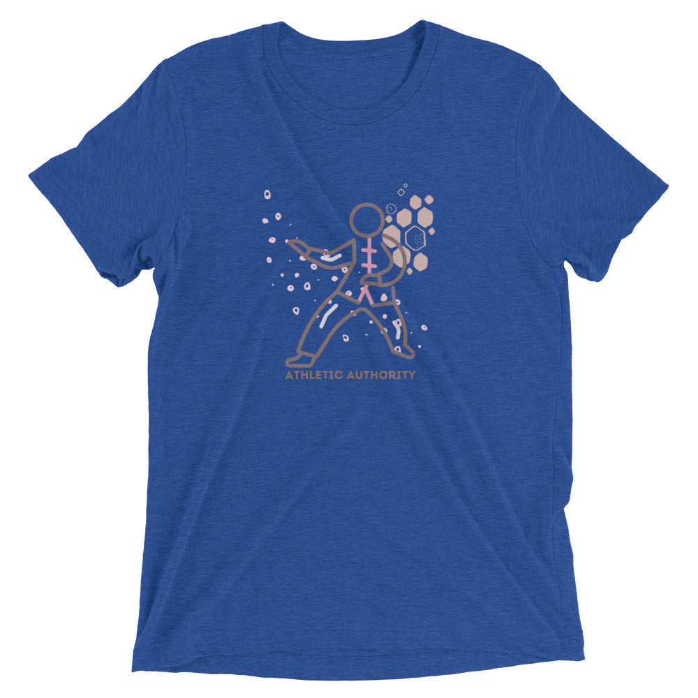 Athletic Authority "Martial Arts Energy" Unisex Tri-Blend Short sleeve t-shirt