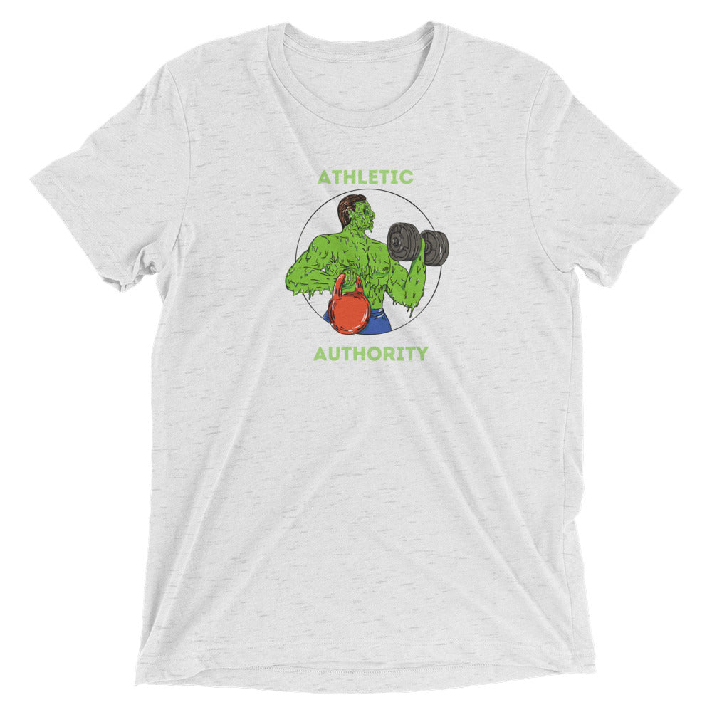 Athletic Authority "Green Giant" Unisex Tri-Blend Short sleeve t-shirt