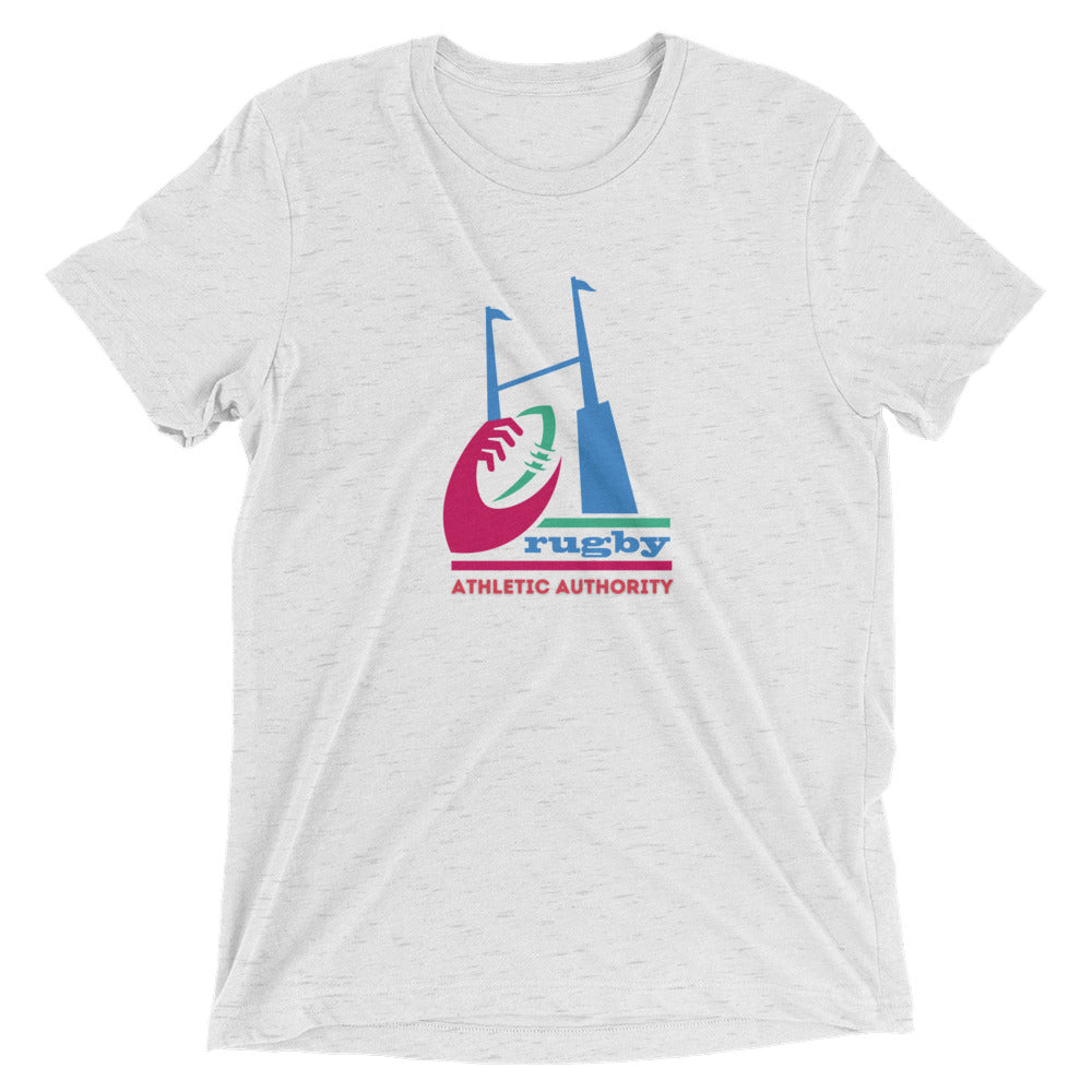 Athletic Authority "Rugby Posts" Unisex Tri-Blend Short sleeve t-shirt