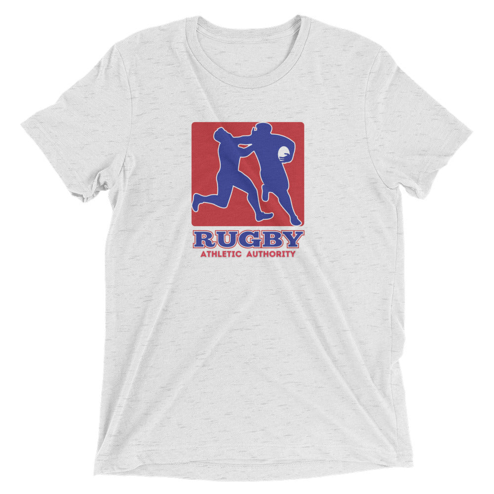Athletic Authority  "Rugby Contact" Unisex Tri-Blend Short sleeve t-shirt
