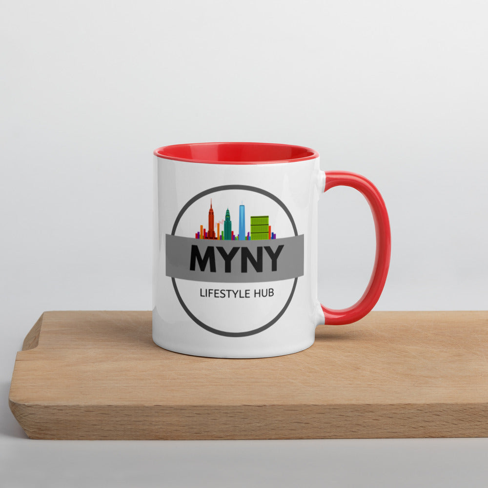 MYNY Hub "Logo"  Mug with Color Inside 2021