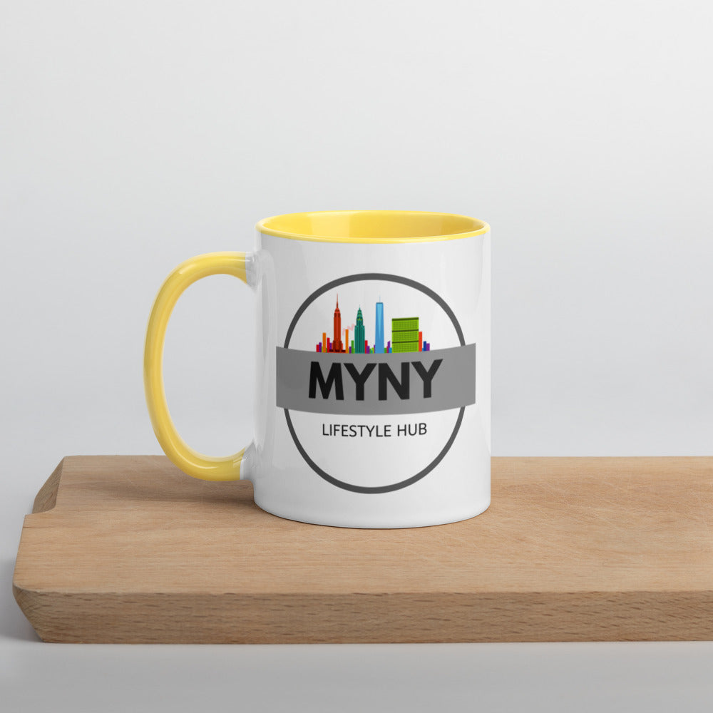 MYNY Hub "Logo"  Mug with Color Inside 2021