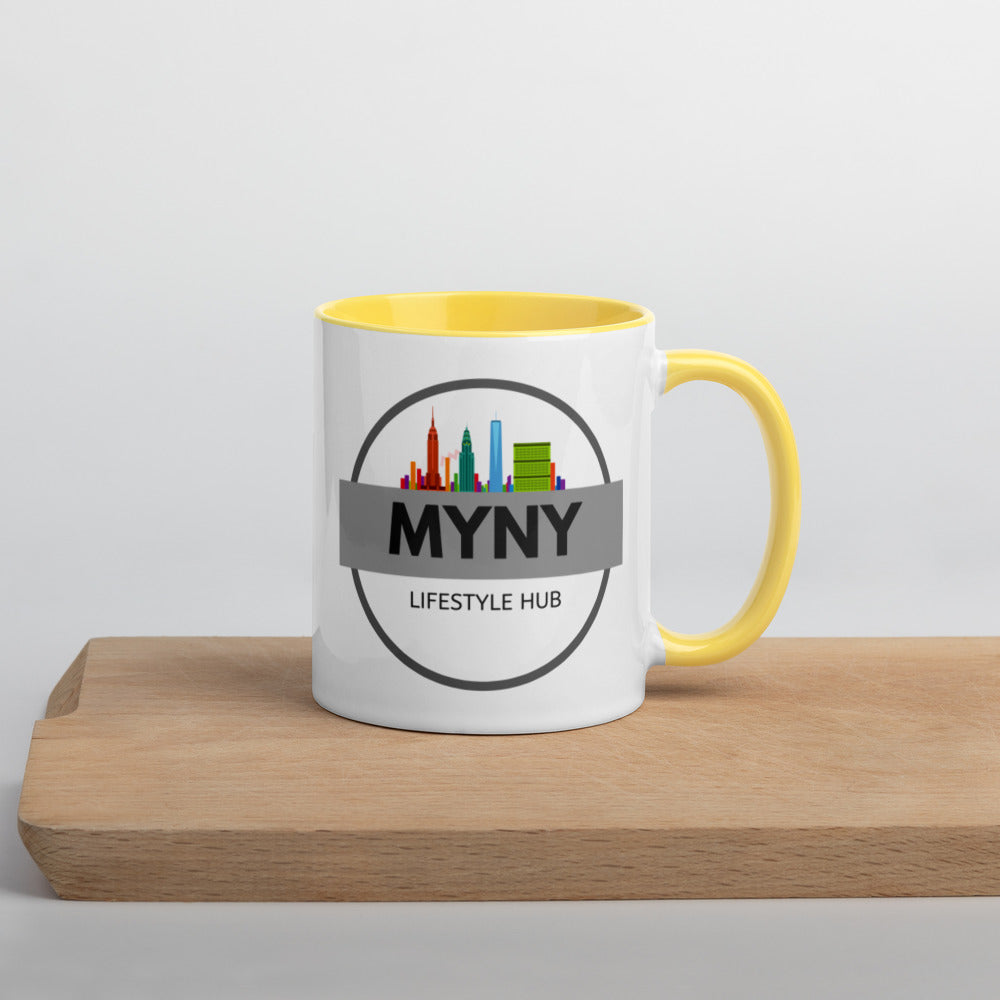 MYNY Hub "Logo"  Mug with Color Inside 2021