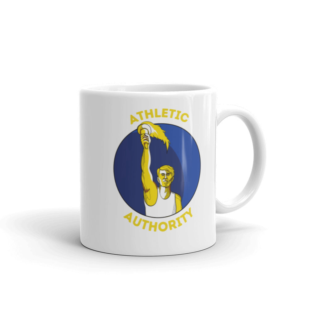 Athletic Authority "Olympic Flame" Mug Blue/Go;ld