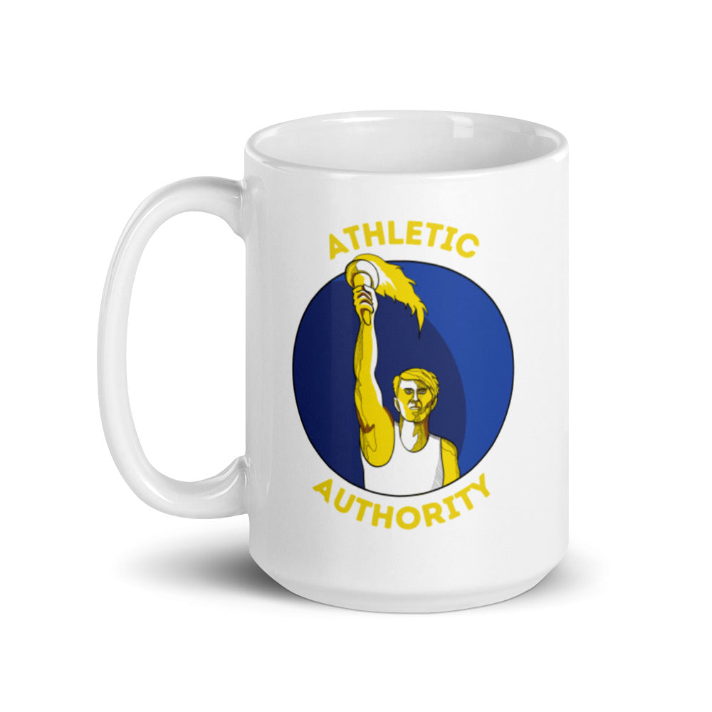 Athletic Authority "Olympic Flame" Mug Blue/Go;ld