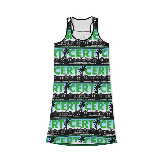 CERT GM Women's Racerback Dress (AOP)