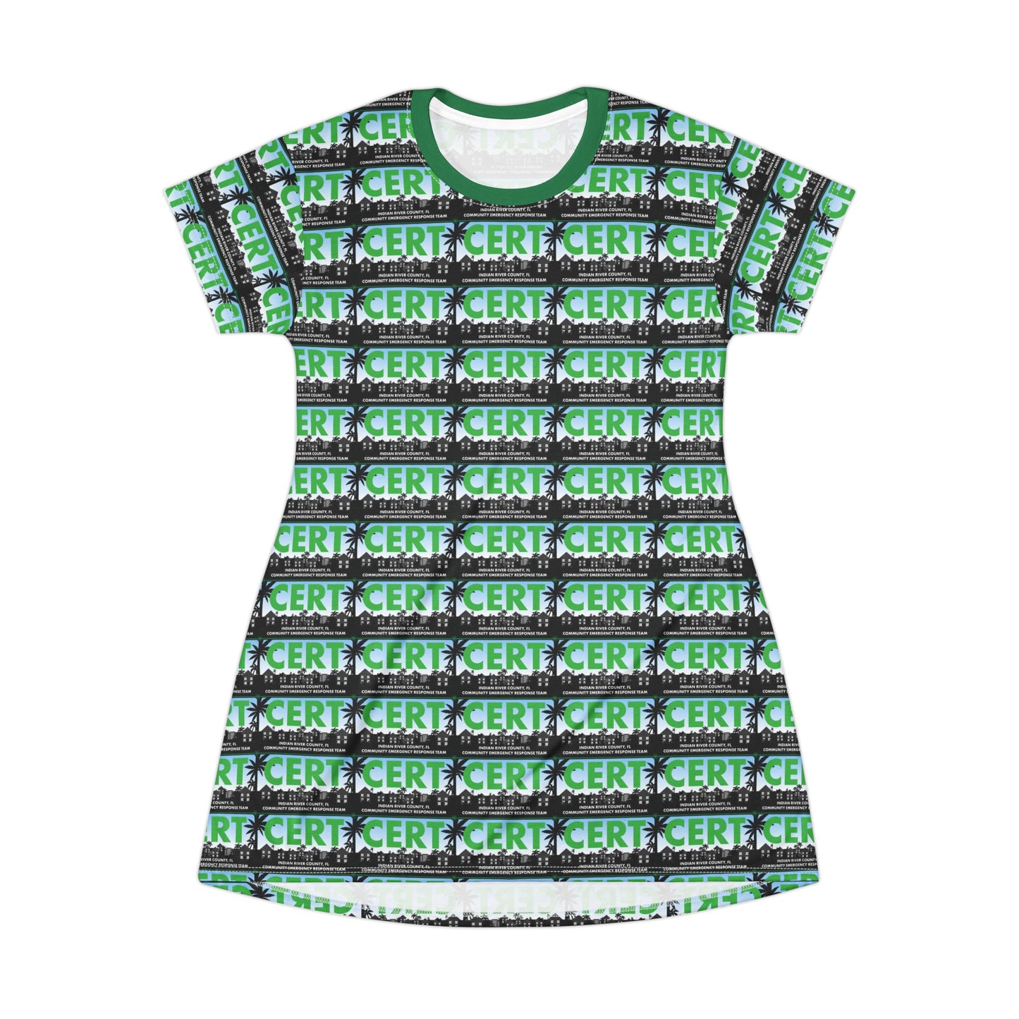 CERT GM T-Shirt Dress (AOP)