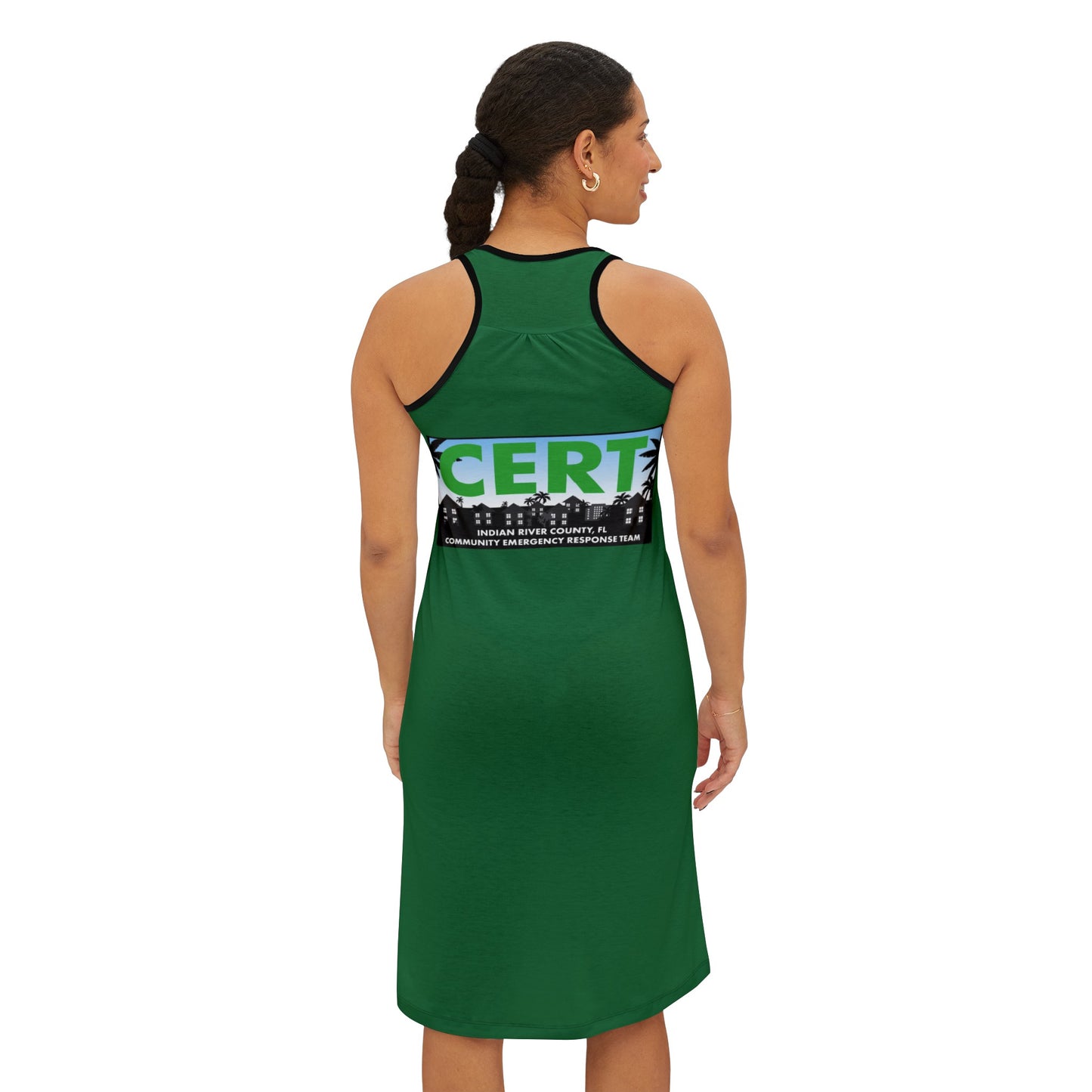 CERT GM Women's Racerback Dress (AOP)