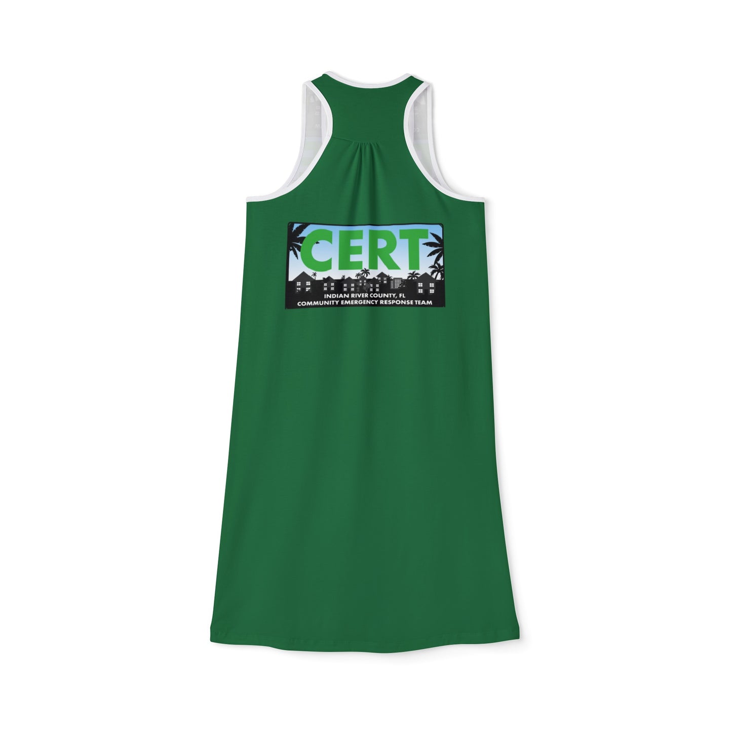 CERT GM Women's Racerback Dress (AOP)